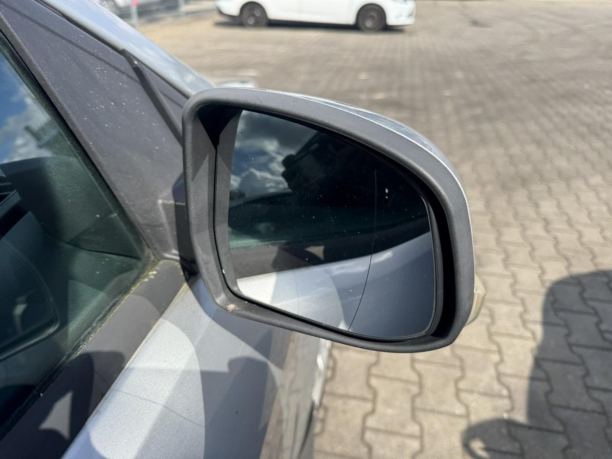 Ford Focus 2 original Au&szlig;enspiegel rechts elektrisch anklappbar Polar Silber Facelift Bj.2009